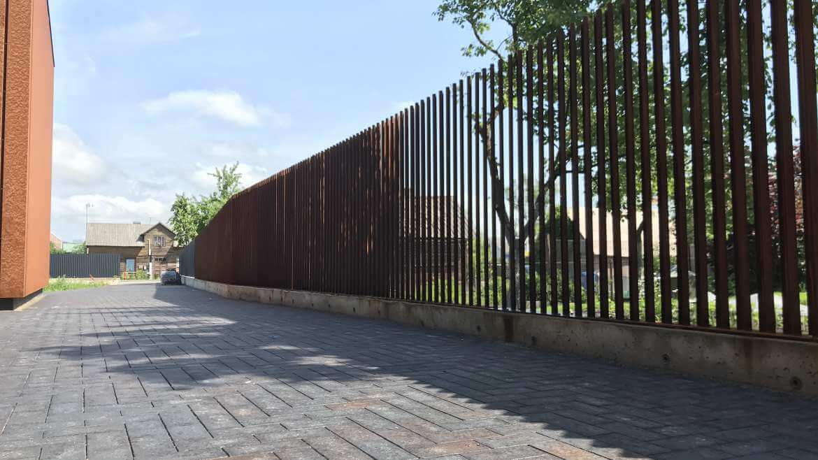 Corten Fence „Zetta”