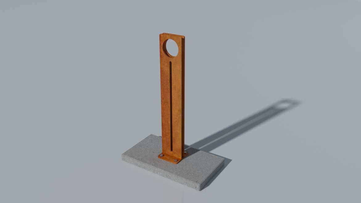 Road Bollard A6