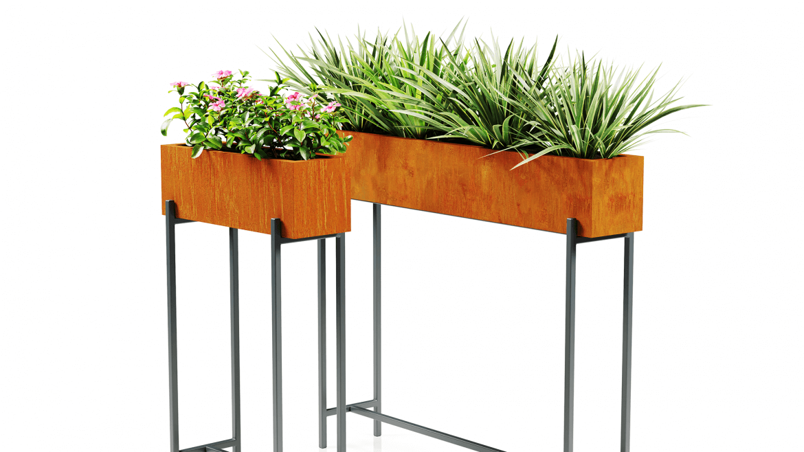 Pots with Stand „Elegance Line”