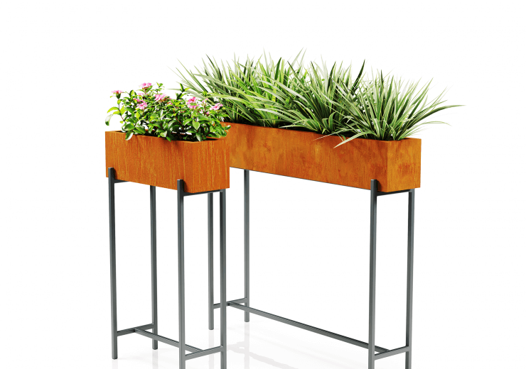 Pots with Stand „Elegance Line”