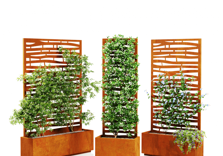 Pots with a Wall