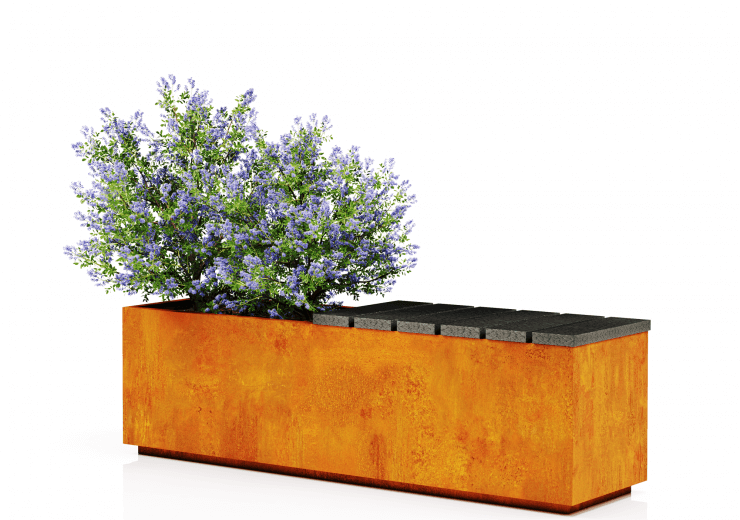 Pots with Bench „Kamila“