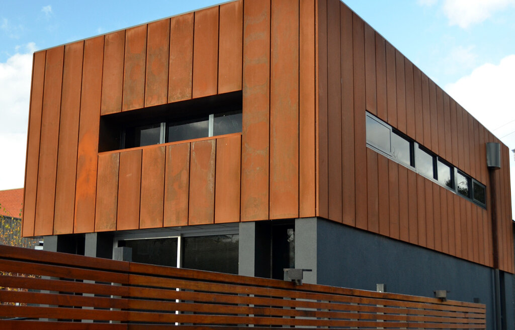 Corten Steel in Facade Cladding
