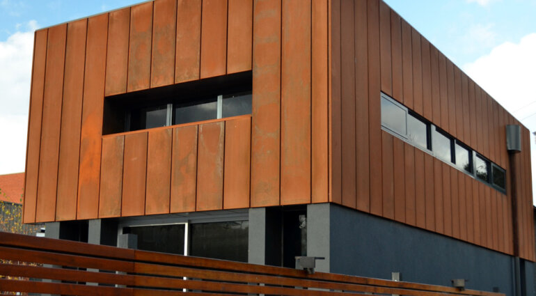 Corten Steel in Facade Cladding