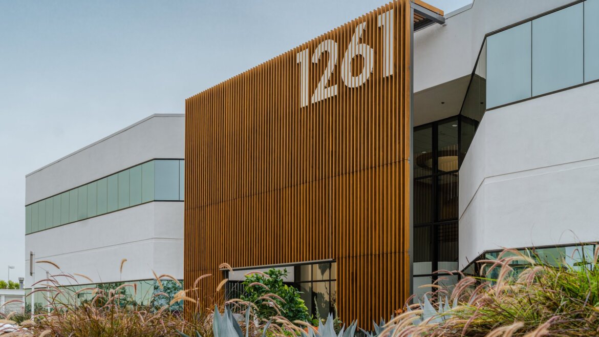 Corten Steel Pipes in Facade Cladding
