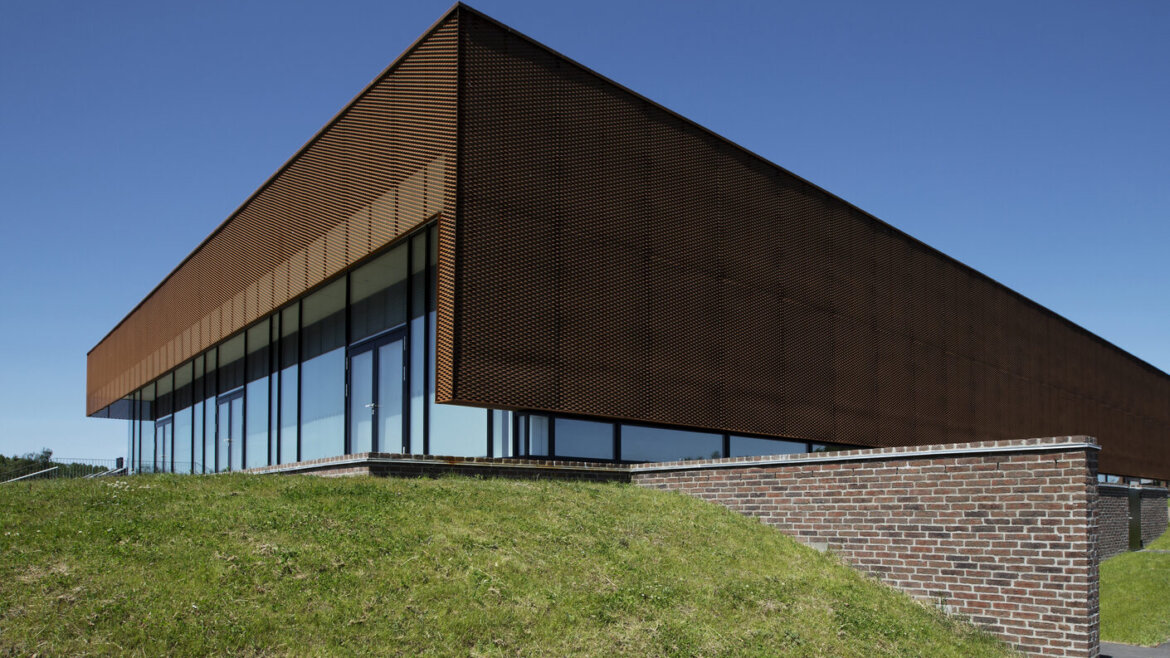 Expanded Corten Steel in Facade Cladding