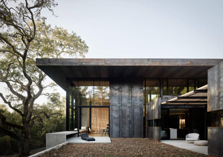 Hot-Rolled Corten Steel in Facade Cladding